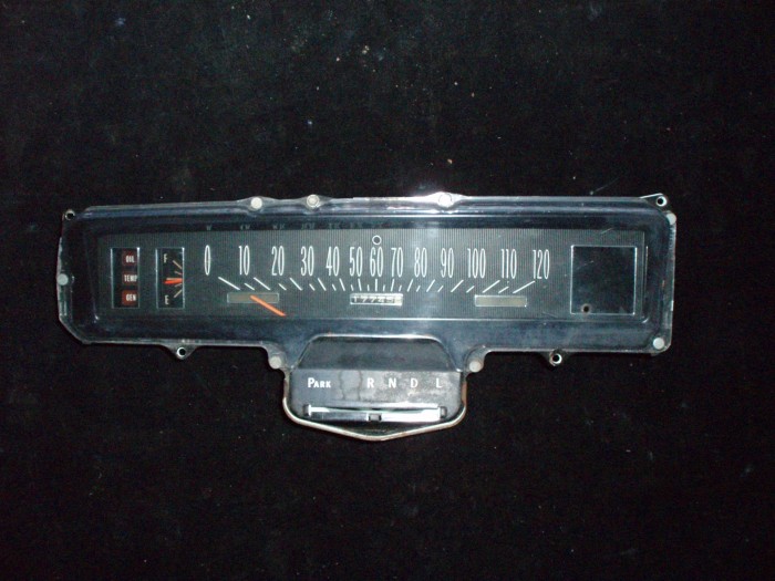 1966 Buick Special instrument housing