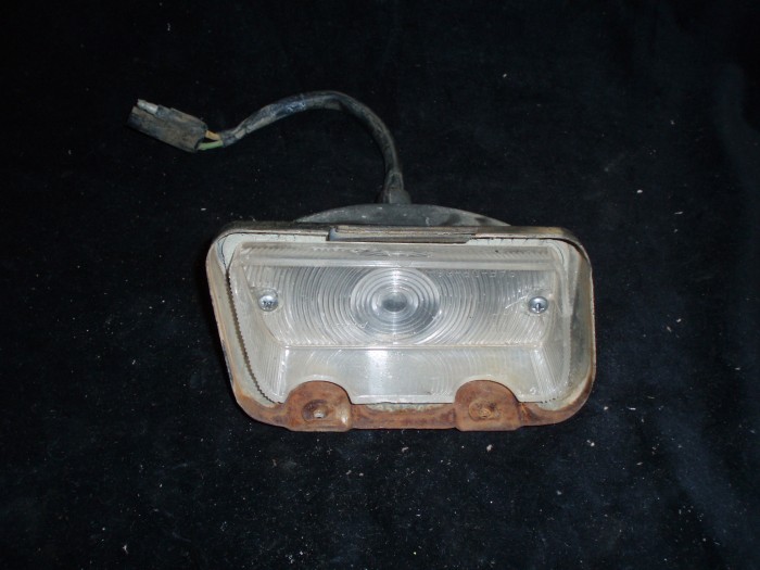 1966 Plymouth turn signal lamp left