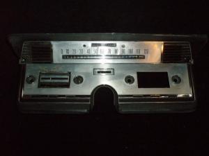 1966 Lincoln instrument housing
