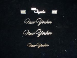 1966 Chrysler New Yorker emblem