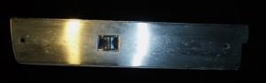 1966 Buick Electra power window switch front right (pores in the chromium)