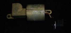 1966 Oldsmobile 98 vacuum koffertlås + knapp