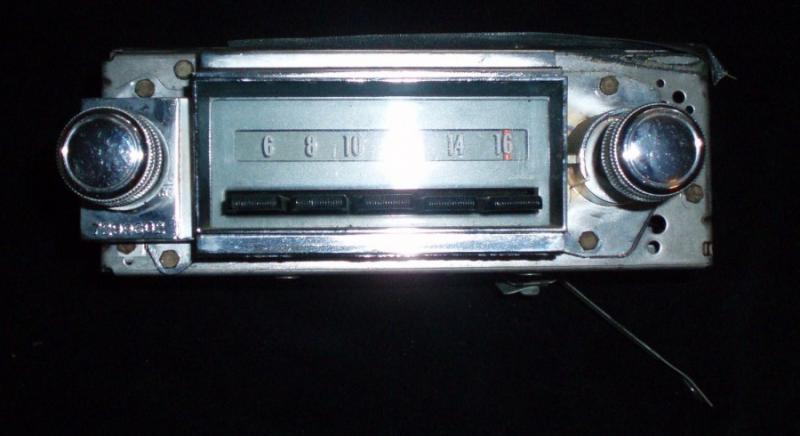 1967 Chevrolet radio (ej testad)