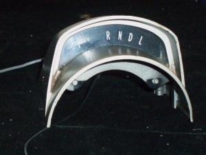 1967 Chevrolet växelindikator