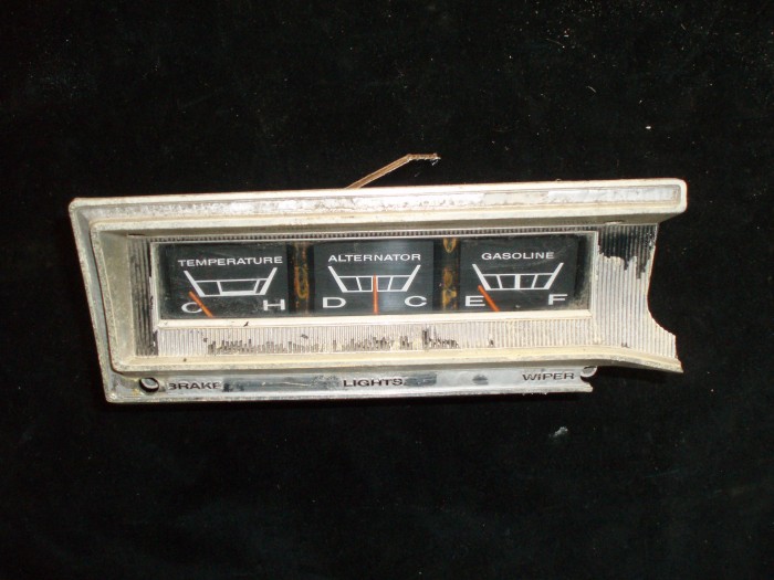 1967 Dodge Coronet instrument housing