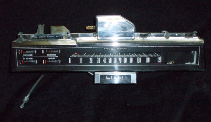 1967 Imperial instrument housing