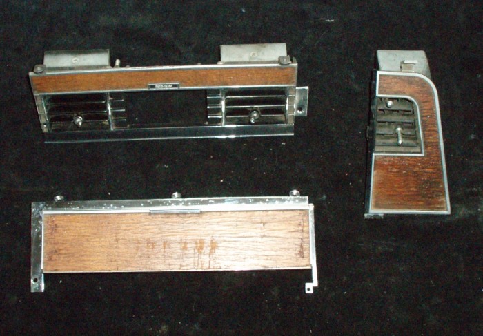 1967 Imperial air vents dashboard