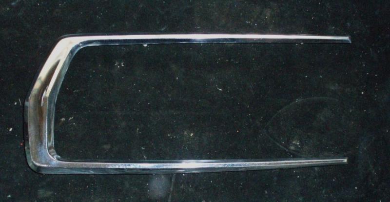 1967 Mercury Comet chrome fender right