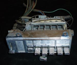 1967 Oldsmobile 98 värmereglage