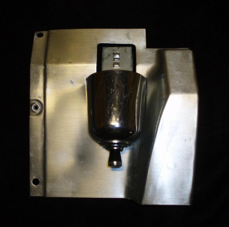 1967 Thunderbird headlight switch with mounting plate