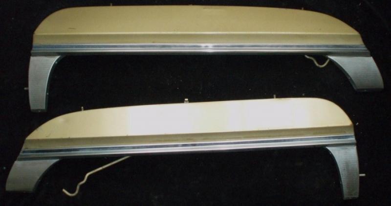 1968 Chrysler New Yorker fender skirt pair