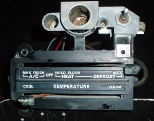 1968 Ford Galaxie heat control