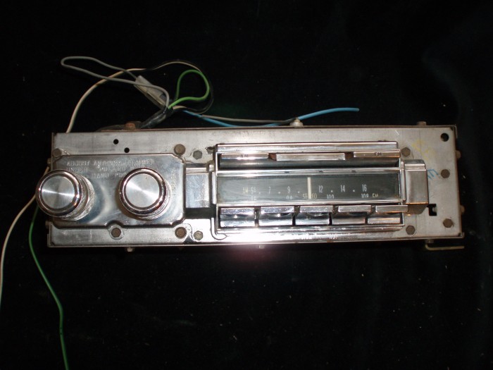 1968 Cadillac radio (ej testad)