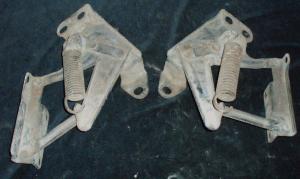 1963 Oldsmobile 98 hood hinge pair