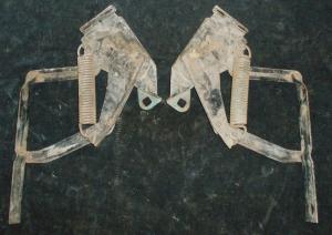 1968 Pontiac Executive hood hinge pair