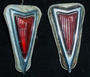 1968 Pontiac side markers rear (pair)