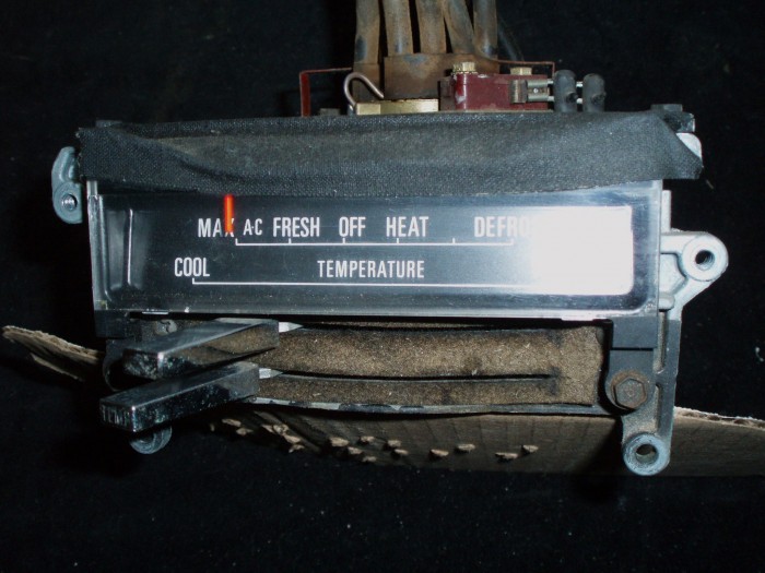 1968 Thunderbird heat control