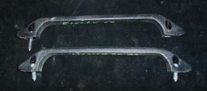 1968 Buick Electra inv. dörrhandtag svarta (par) 4 dr ht