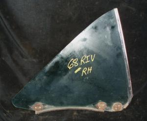 1968 Buick Riviera 2dr ht side window rear right