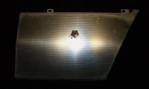 1968 Chrysler New Yorker chrome front fender right