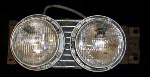 1968 Mercury lamp pott right