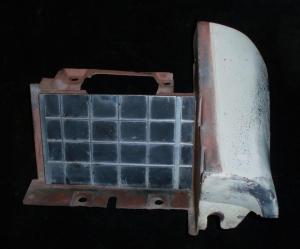 1968 Oldsmobile 98 fender extender rear right