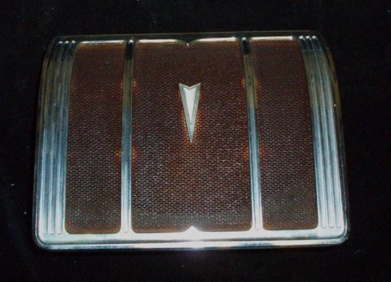 1968 Pontiac cab speaker grill