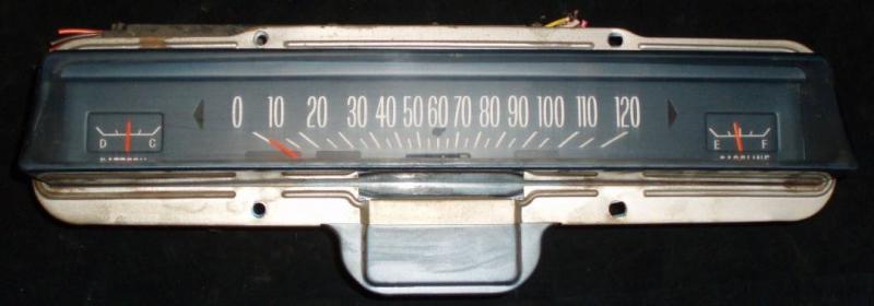 1968 Pontiac Catalina instrumenthus