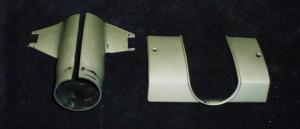 1968 Pontiac Catalina plast under rattstång (2 delar)