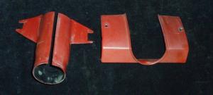 1968 Pontiac Catalina plast under ratt (2 delar)