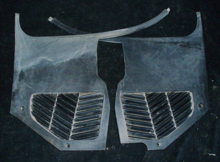 1969 Chrysler cab kickpanel (pair)
