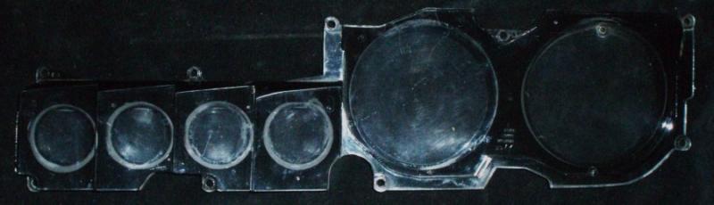 1969 Dodge Charger instrument housing glass