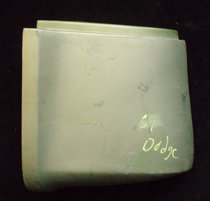 1969 Dodge Polara fender extender rear right