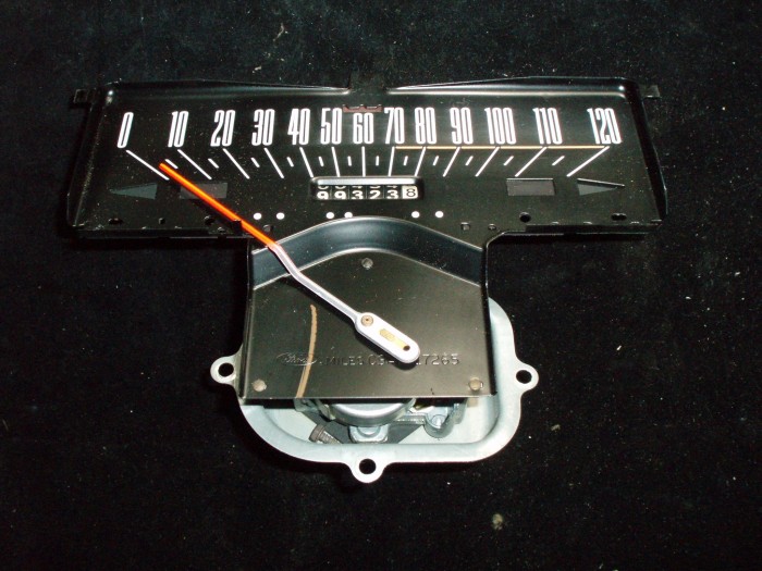 1969 Ford Galaxie speedometer