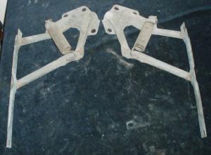 1969 Oldsmobile 98 hood hinge pair