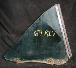 1969 Buick Riviera 2dr ht side window rear right