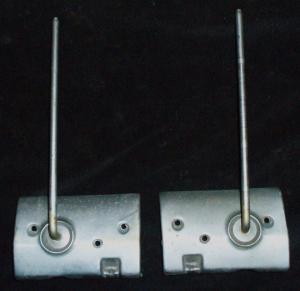 1969 Chrysler Newport convertible sunscreen mount (pair)