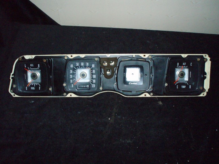 1970 Lincoln Mark III instrument housing