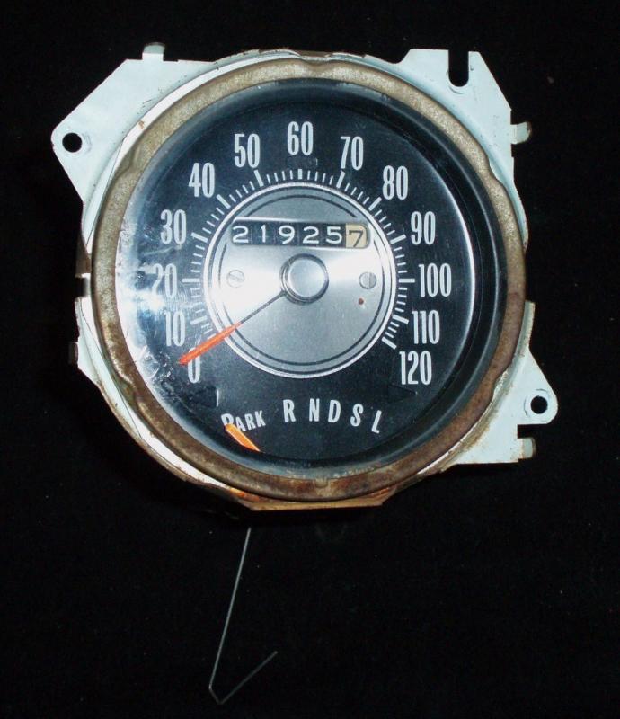 1970 Oldsmobile Cutlass speedometer