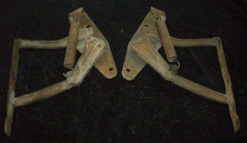 1970 Pontiac Grand Prix hood hinge pair