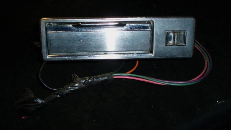 1970 Cadillac 2dr ht ashtray with power window switch rear left