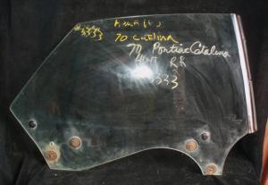 1970 Pontiac Catalina 4dr ht side window rear right