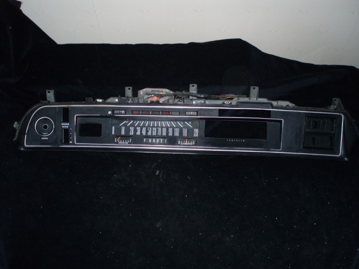 1971 Chrysler instrument housing