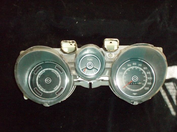 1971 Mustang instrument housing