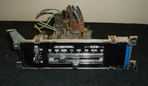 1972 Chevrolet Chevelle heat control