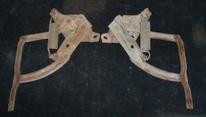 1972 Mercury Cougar hood hinge pair
