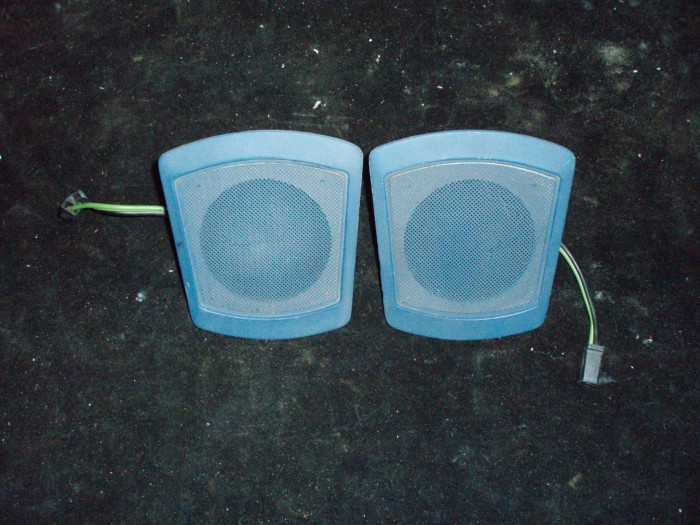 1973 Imperial speaker grilles (speaker cracked) (pair)