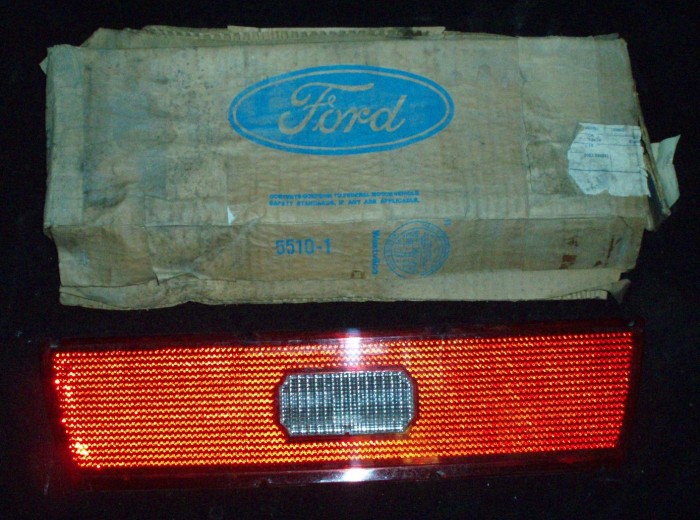 1973 Ford tail light glass