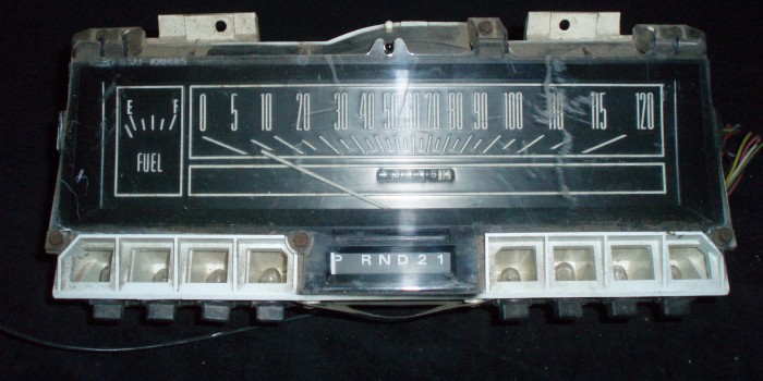 1973 Ford LTD instrument housing