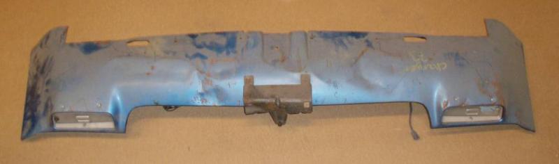 1973 Dodge Charger front plate (bumped)